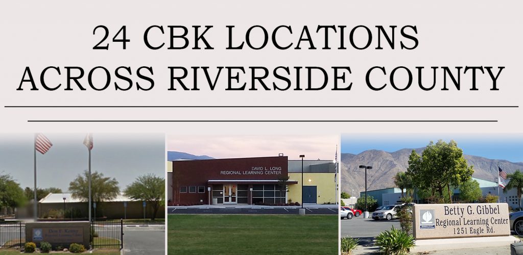 24 CBK Locations Across Riverside County pictures 3 buildings