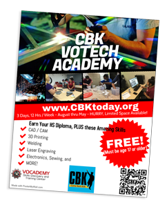CBK Votech Academy Flyer
