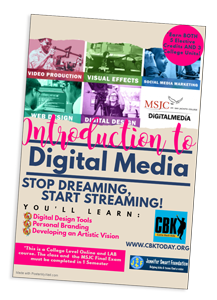 Introduction to Digital Media flyer